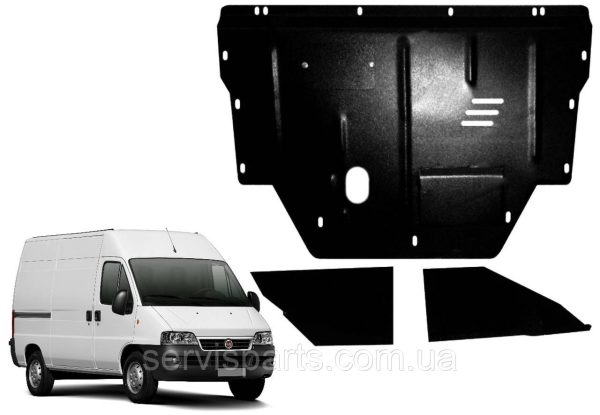 Захист двигуна Fiat Ducato 2 1994-2006 (Фіат Дукато 2) - Зображення 6