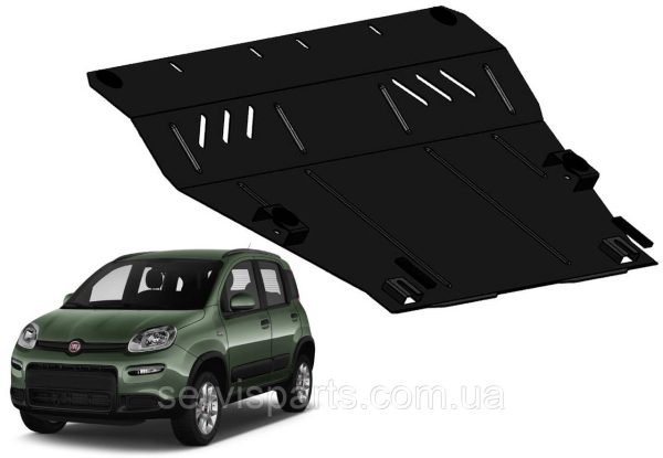 Захист двигуна Fiat Panda 3 2012+ (Фіат Панда 312/319)