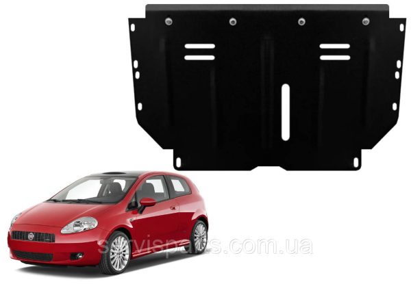 Захист двигуна Fiat Punto 199 2005-2018 (Grande Punto/Punto Evo) - Зображення 10