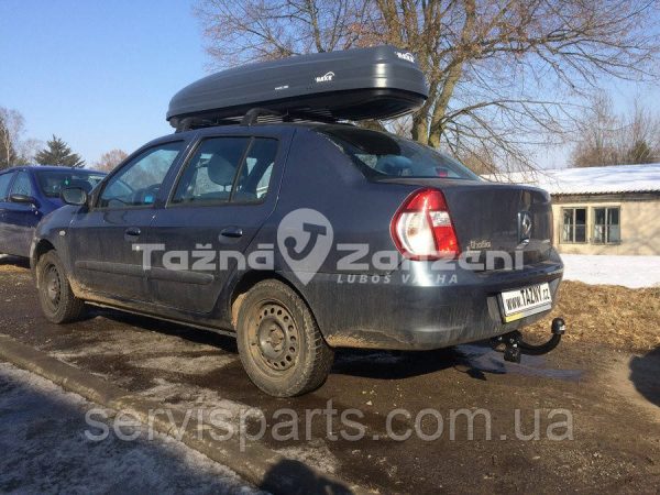 Польський фаркоп Renault Thalia Clio Symbol седан 1999-2013 без підрізання бампера - Зображення 5