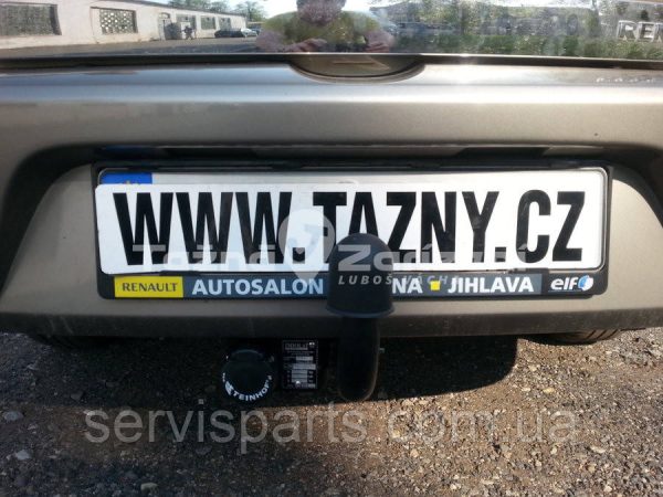 Польський фаркоп Renault Thalia Clio Symbol седан 1999-2013 без підрізання бампера - Зображення 9