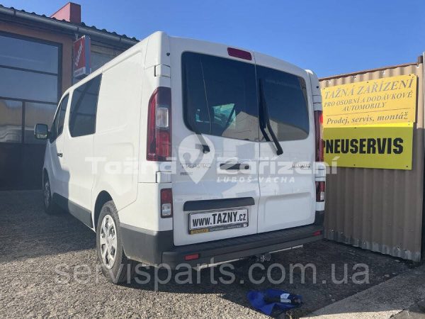 Оцинкований фаркоп на Renault Trafic 2001-2014 (Рено Трафік) Швидкознімний автомат на ручці - Зображення 3