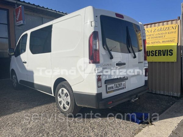 Оцинкований фаркоп на Renault Trafic 2001-2014 (Рено Трафік) Швидкознімний автомат на ручці - Зображення 5