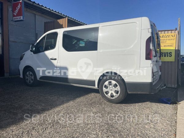 Оцинкований фаркоп на Renault Trafic 2001-2014 (Рено Трафік) Швидкознімний автомат на ручці - Зображення 6