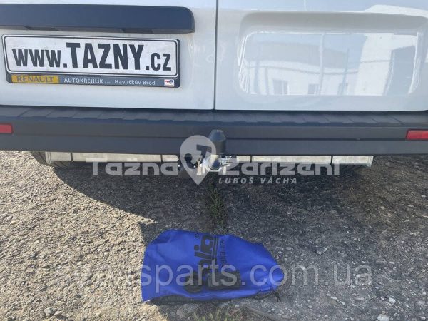 Оцинкований фаркоп на Renault Trafic 2001-2014 (Рено Трафік) Швидкознімний автомат на ручці - Зображення 7