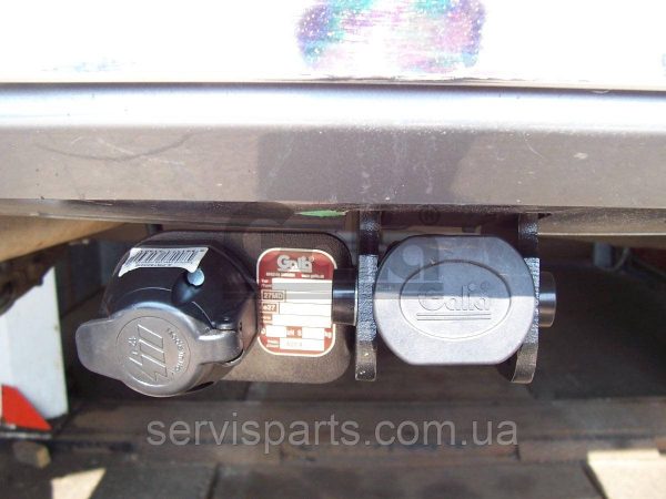 Школярський фаркоп на Opel Meriva A 2003-2010 (Опель Меріва А) Швидкознімний автомат на ручці - Зображення 2
