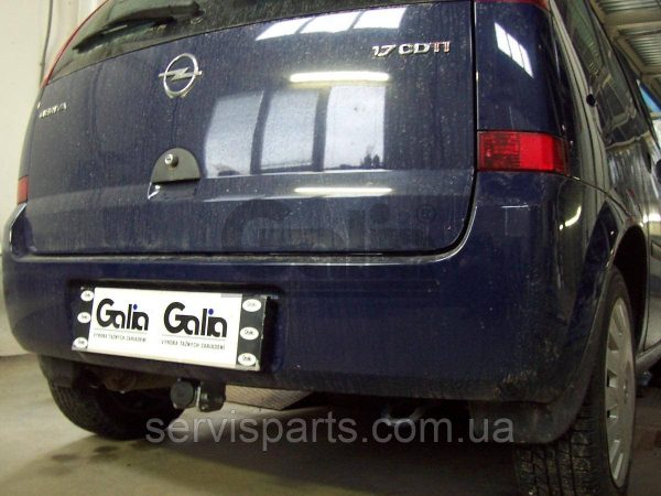 Школярський фаркоп на Opel Meriva A 2003-2010 (Опель Меріва А) Швидкознімний автомат на ручці