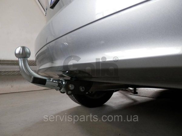Оцинкований фаркоп на Opel Meriva B 2010-2017 (Опель Меріва Б) Швидкознімний автомат на ручці - Зображення 3