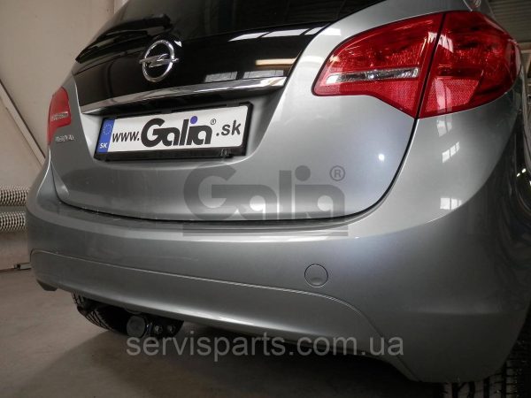 Оцинкований фаркоп на Opel Meriva B 2010-2017 (Опель Меріва Б) Швидкознімний автомат на ручці - Зображення 2