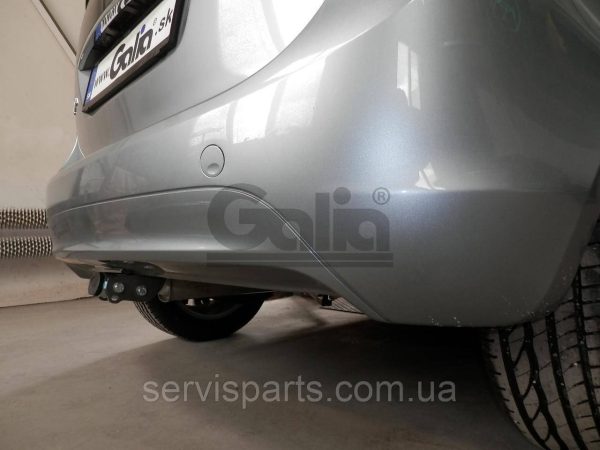 Оцинкований фаркоп на Opel Meriva B 2010-2017 (Опель Меріва Б) Швидкознімний автомат на ручці