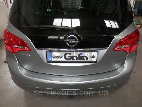 Оцинкований фаркоп на Opel Meriva B 2010-2017 (Опель Меріва Б) Швидкознімний автомат на ручці - Зображення 7