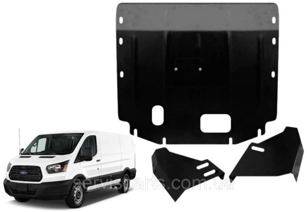 Захист двигуна Ford Transit 2019+ (Форд Транзит) - Зображення 2