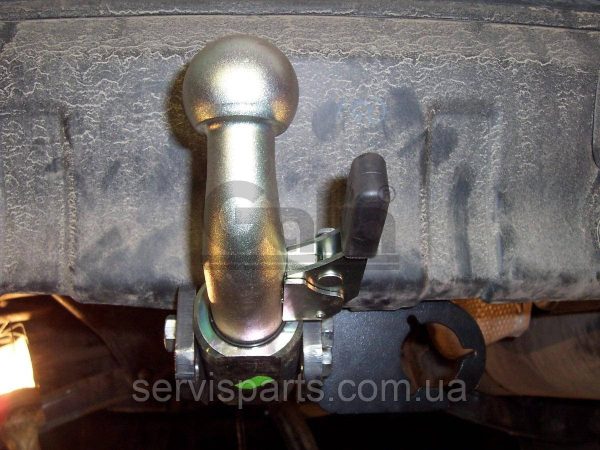Оцинкований фаркоп на Peugeot 4007 2007-2012 (Пежо 4007) без зняття бампера - Зображення 8