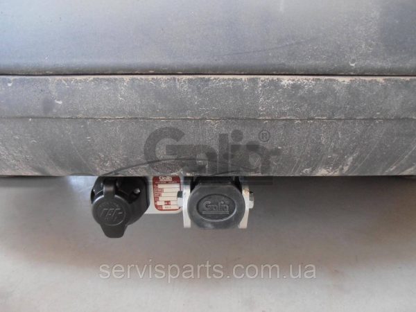 Оцинкований фаркоп на Peugeot 5008 2009-2016 (Пежо 5008) Швидкознімний автомат на ручці - Зображення 3