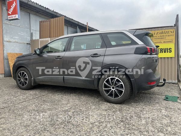 Швидкознімний фаркоп на Peugeot 5008 II 2017- на ключах (Пежо 5008) - Зображення 5