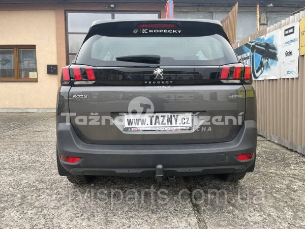 Швидкознімний фаркоп на Peugeot 5008 II 2017- на ключах (Пежо 5008) - Зображення 7