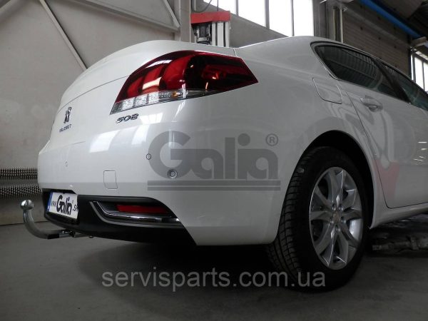 Оцинкований фаркоп на Peugeot 508 седан 2011-2018 (Пежо 508)