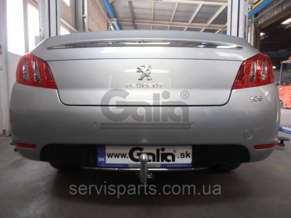 Оцинкований фаркоп на Peugeot 508 седан 2011-2018 (Пежо 508) - Зображення 2