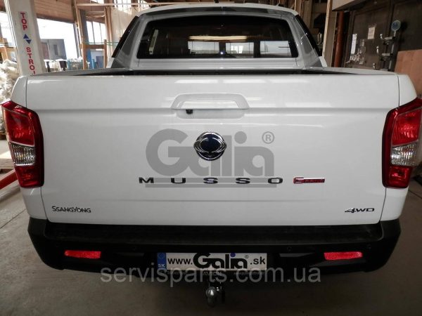 Оцинкований фаркоп на SsangYong Musso Grand 2019 (СсангЙонг Муссо Гранд) - Зображення 4