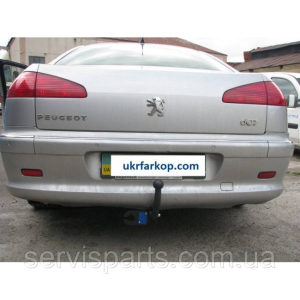 Знімний гак фаркоп на Peugeot 607 2000-2010 (Пежо 607) - Зображення 2