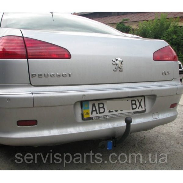 Знімний гак фаркоп на Peugeot 607 2000-2010 (Пежо 607) - Зображення 4
