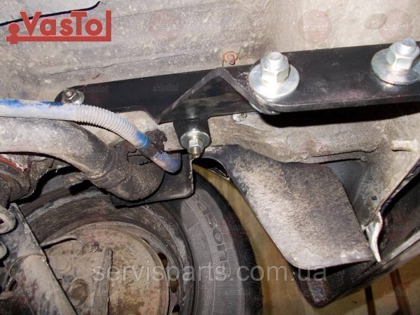 Знімний гак фаркоп на Peugeot Bipper Tepee 2007- (Пежо Біпер Тіпі) - Зображення 10