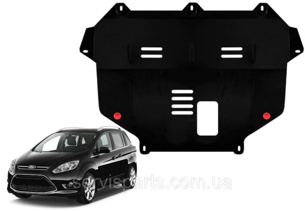 Захист двигуна Ford Grand C-Max 2 2010+ (Форд Гранд С-Макс) - Зображення 3