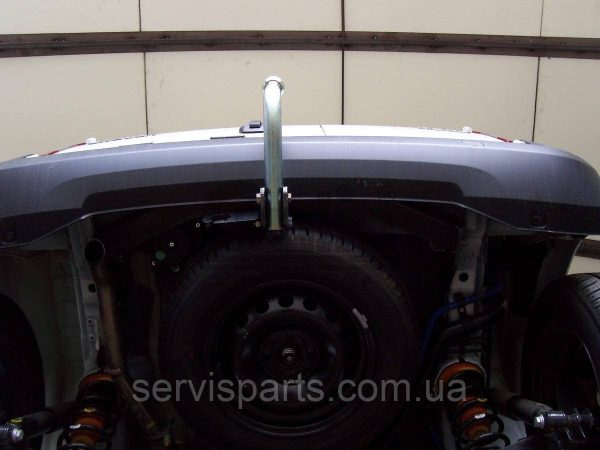 Оцинкований фаркоп на Peugeot Bipper Tepee 2007- (Пежо Біпер Тіпі)