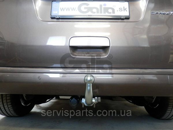 Оцинкований фаркоп на Peugeot Expert III 2016- (Пежо Експерт 3) без підрізу бампера - Зображення 2