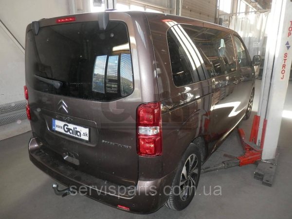 Оцинкований фаркоп на Peugeot Expert III 2016- (Пежо Експерт 3) без підрізу бампера - Зображення 5