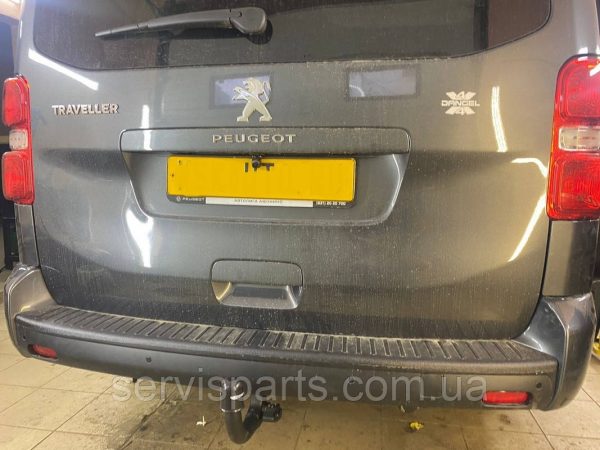 Швидкознімний фаркоп на Peugeot Traveller 2016- на ключі (Пежо Тревелер) - Зображення 2
