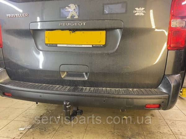 Швидкознімний фаркоп на Peugeot Traveller 2016- на ключі (Пежо Тревелер) - Зображення 5