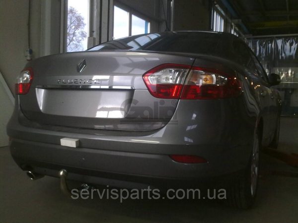 Оцинкований фаркоп на Renault Fluence 2009- (Рено Флюєнс)