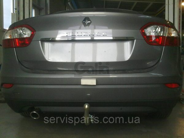 Оцинкований фаркоп на Renault Fluence 2009- (Рено Флюєнс) - Зображення 2