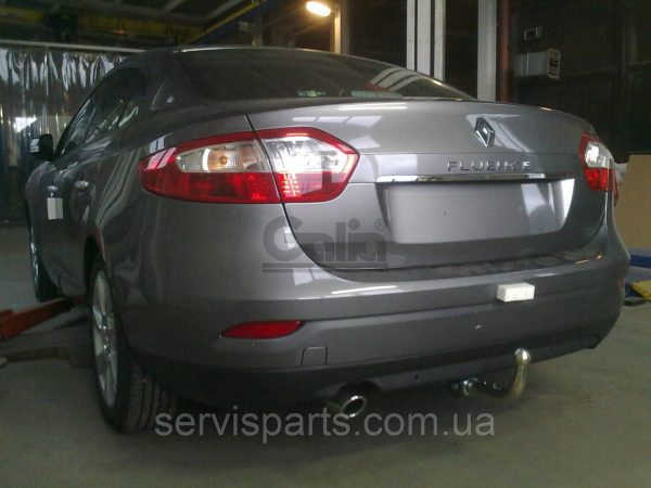 Оцинкований фаркоп на Renault Fluence 2009- (Рено Флюєнс) - Зображення 4