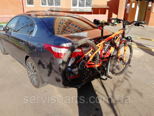 Польський фаркоп на Renault Latitude 2010- (Рено Латітуде) без підрізу бампера - Зображення 2