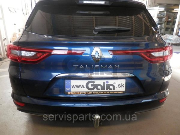 Оцинкований фаркоп на Renault Talisman универсал 2016- (Рено Талісман) - Зображення 2