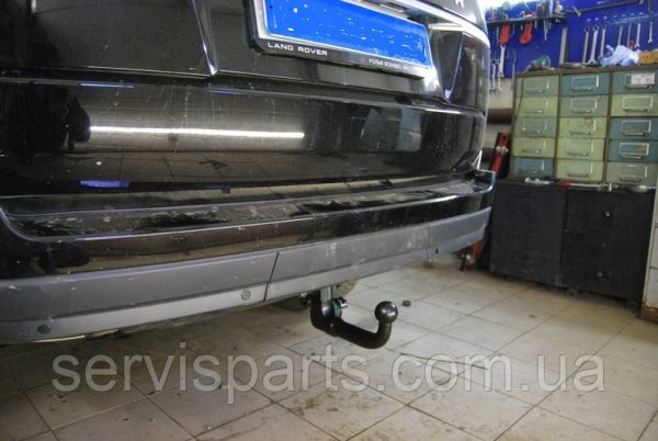 Швидкознімний фаркоп на Land Rover Range Rover IV 2012- (Рейнж Ровер 4) на ключах