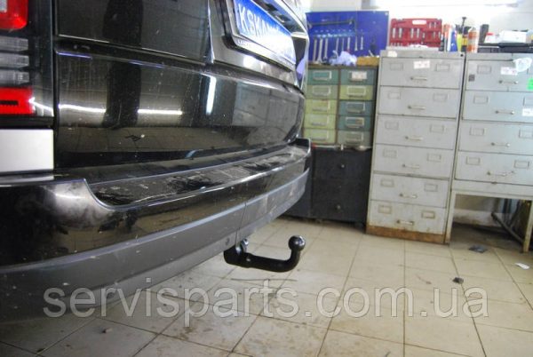 Швидкознімний фаркоп на Land Rover Range Rover IV 2012- (Рейнж Ровер 4) на ключах - Зображення 2