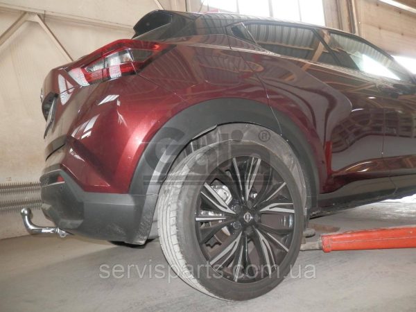Оцинкований фаркоп на Nissan Juke 2WD 2019 (Нісан Жук) - Зображення 2
