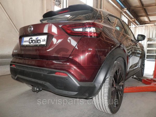 Оцинкований фаркоп на Nissan Juke 2WD 2019- (Нісан Жук) Швидкознімний автомат на ручці - Зображення 2
