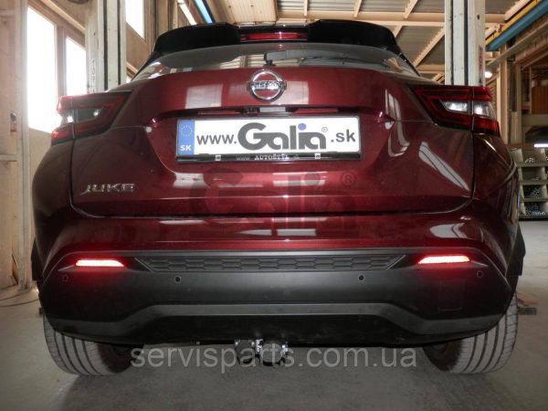 Оцинкований фаркоп на Nissan Juke 2WD 2019- (Нісан Жук) Швидкознімний автомат на ручці - Зображення 3