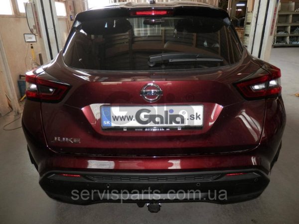 Оцинкований фаркоп на Nissan Juke 2WD 2019- (Нісан Жук) Швидкознімний автомат на ручці - Зображення 6