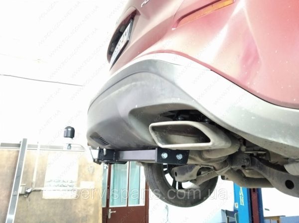 Знімний фаркоп на Nissan Murano Z52 2014- (Нісан Мурано) Американська вставка під квадрат - Зображення 3