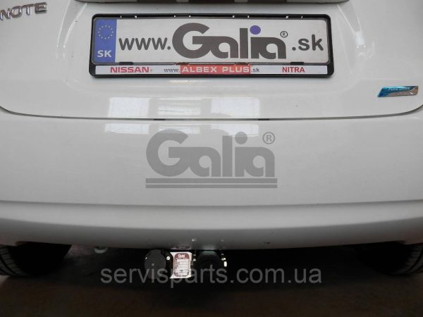 Медичний фаркоп на Nissan Note E12 2013-2020 (Нісан Ноут) Швидкознімний автомат на ручці - Зображення 2