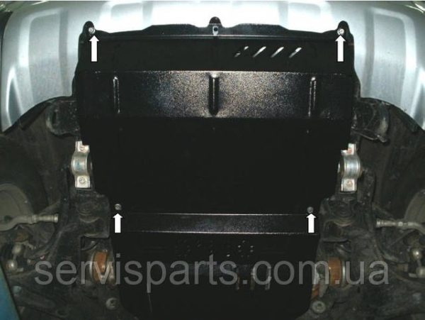 Захист двигуна Mitsubishi Pajero Sport 2 2008-2016 (Мітсубісі Паджеро Спорт)