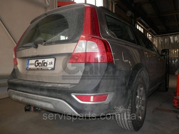 Оцинкований фаркоп Volvo XC70 2007- (Вольво XC70) Швидкознімний автомат на ручці