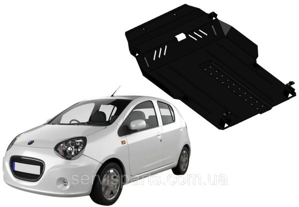 Захист двигуна Geely LC 2008-2016 (Джилі ЛЦ) - Зображення 2