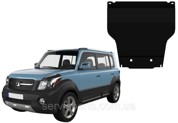 Захист двигуна Great Wall Haval M2 2010-2016 (Грейт вол Хавал) - Зображення 6