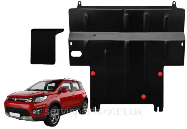 Захист двигуна Great Wall Haval M4 2012-2016 (Грейт вол Хавал) - Зображення 8